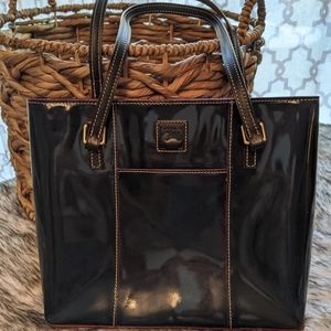 Dooney Bourke Navy Patent Purse
